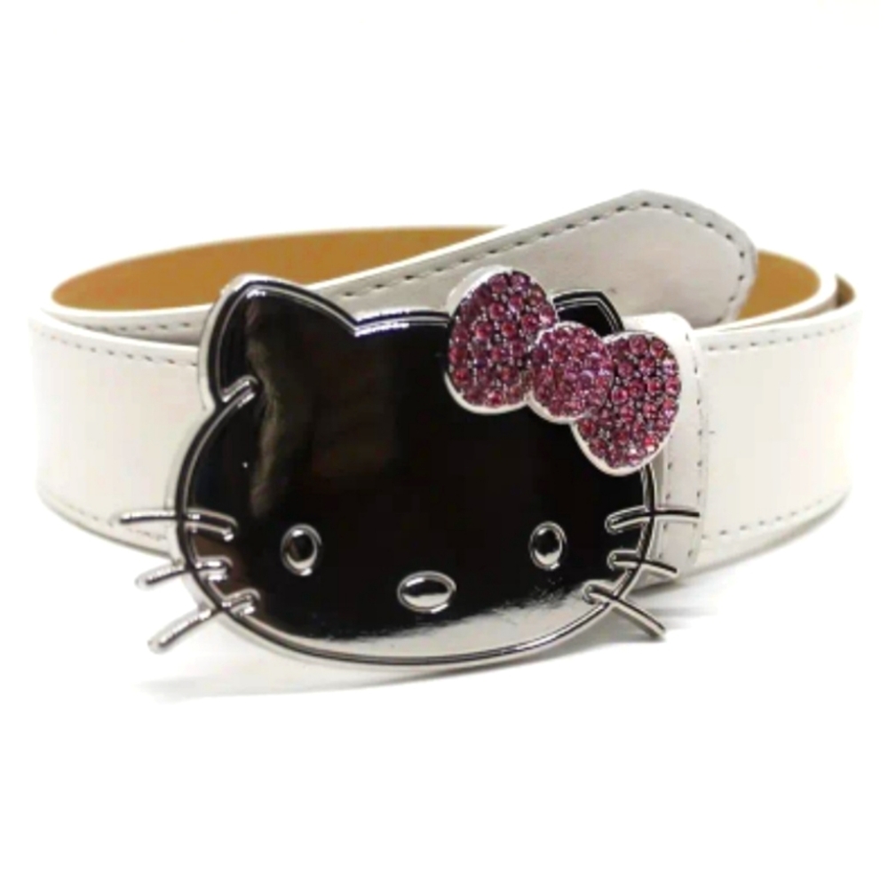 Hello Kitty Belt color White